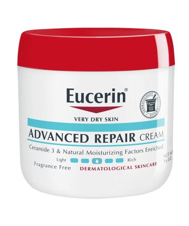 Eucerin Advanced Repair Cream Fragrance Free 16 oz (454 g)