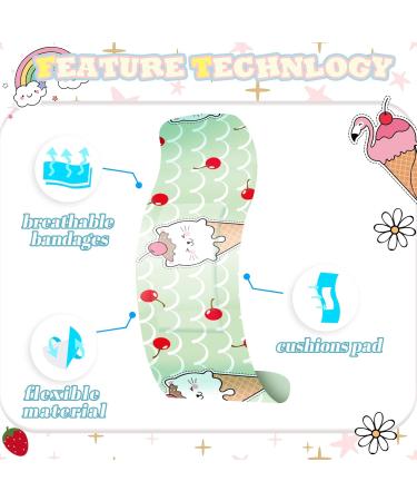 Bulk Kids Cartoon Bandages - 120 Flexible Waterproof Adhesive Strips for Boys & Girls - Cute & Colorful Kids Bandages for Scrapes & Cuts - Buy Online on GoSupps.com