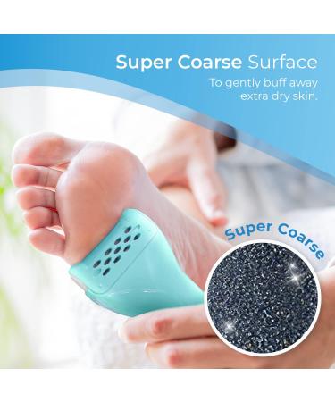 4 Pack Super Coarse Micro Mineral Replacement Rollers for Emjoi Micro Pedi - Buy Online on GoSupps.com