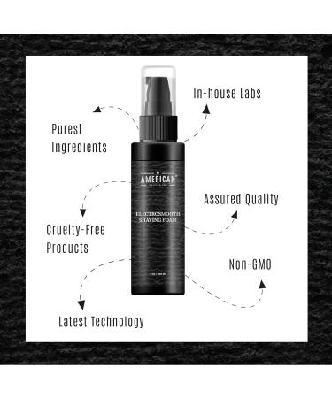 Electrosmooth Shaving Foam 7 Oz - Premium USA Quality Non-GMO Cruelty-Free Long-Lasting Results - International Shipping Available - Buy Online on GoSupps.com