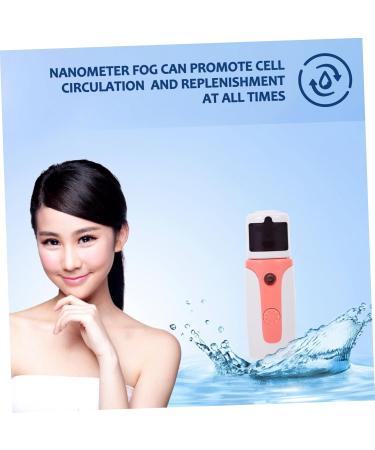 Baluue 1 Set Hydrating Instrument Air Humidifier Face Steamer Humidifier Mist Facial Mister Abs Pink - Buy Online on GoSupps.com