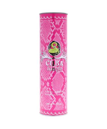 Cuba Jungle Snake Eau De Parfum Spray for Women 3.4 Ounce - Buy Online on GoSupps.com