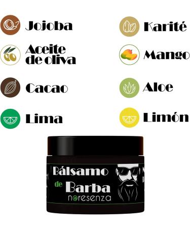 Noresenza Beard Care Pack - Beard Oil + Beard Balm Made in Spain - Buy Online on GoSupps.com