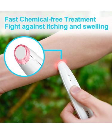 LAPADU Electronic Insect Sting Relief Tool - FDA-Cleared Fast Relief for Itch, Swelling, Pain - Safe for Kids & Adults - First-Aid After Bite Solution - Buy Online on GoSupps.com