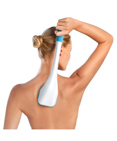 IdeaWorks Home Spa 3 Piece Collection - Back Lotion Applicators & Massager Set - White 16 Inch - Buy Online on GoSupps.com