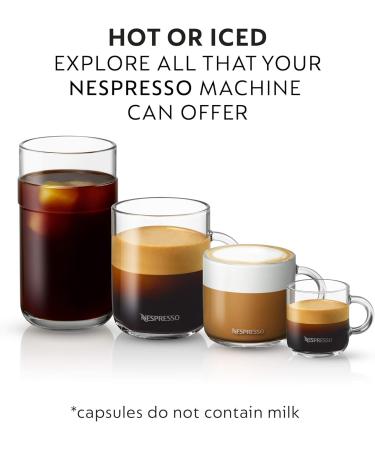 Nespresso Capsules VertuoLine Vanizio / Vanilla Custard Pie Medium Roast Coffee 30 Count Coffee Pods Brews 7.8 oz - Buy Online on GoSupps.com