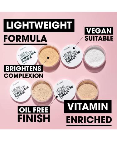 Collection Cosmetics Lasting Perfection Sheer Loose Powder 10g - Translucent Matte Finish - Buy Online on GoSupps.com