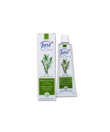 Tea Trea Natural Body Cream by Swiss Just 60milliliter - Buy Online on GoSupps.com