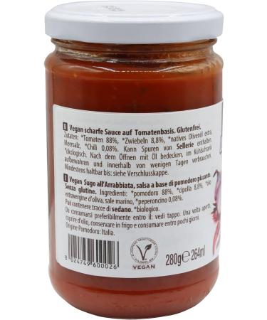  Probios NUTRITION Arrabbiata Lot de 6 sauces Pikante 280 g - Buy Online on GoSupps.com