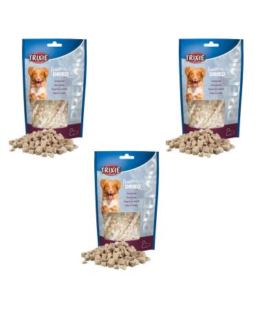 Trixie Freeze Dried Duck White | Pack of 3 | 3 x 50g | Complementary Food for Dogs | Freeze-Dried Snack | 99% Meat Content |