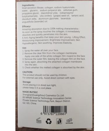 Snail Collagen Patches Facial Mask - 15Pcs for Forehead & Cheeks | Anti-Wrinkle Firming Brightening | Smooth Fine Lines & Improve Skin Elasticity - Buy Online on GoSupps.com