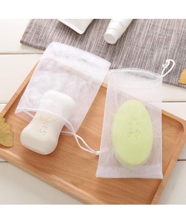 SUPVOX 10-Pack Soap Bags for Soap Remnants | Peeling & Massage | Ideal for Bath & Shower - Buy Online on GoSupps.com