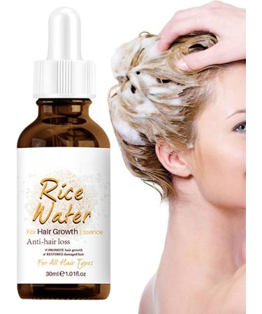Organic Hair Growth Oil - Rice Water For Hair Growth | For Hair Growth Repairs Essential Oil For Damaged Growth - Buy Online on GoSupps.com