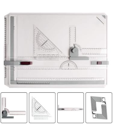 JILoffice A3 Drawing Board, Lightweight Multi-Funtion Drafting Table with Adjustable Measuring System Angle - Buy Online on GoSupps.com