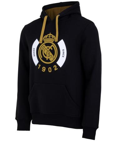 Real Madrid Hoodie Official Collection L Black