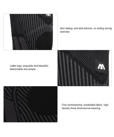 Knee Sleeves for Men & Women | Compression Brace for Arthritis Pain Relief | Support for Fitness Running & Climbing (L - Buy Online on GoSupps.com