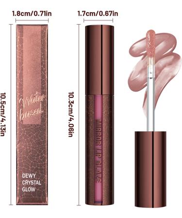 Makeup Lip Gloss Long Lasting Lipstick Moisturizing Volumizing Lipstick For Women Make Up Care Date Evening Natural Look 05 - Buy Online on GoSupps.com