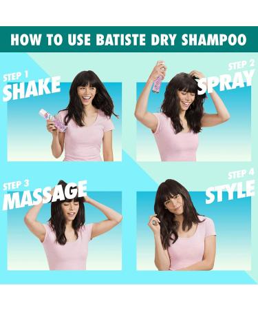 Batiste Hydrating Dry Shampoo - 6.73 fl. oz. | Refresh & Revive Your Hair - Buy Online on GoSupps.com