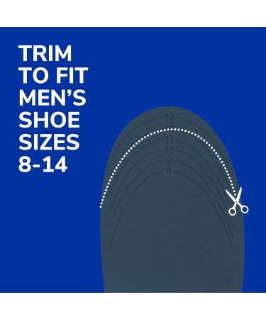 Dr. Scholl s Energizing Comfort Insoles - Shock Absorbing Arch Support Massaging Gel for All-Day Energy | Men's Size 8-14 - Buy Internationally - Buy Online on GoSupps.com