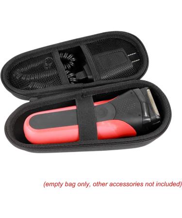 Leeofty Storage Case Replacement for Braun Shaver EVA Portable Case Electric Trimmer Shaver Travel Case Protective Storage Bag Replacement for Braun 3010S Series 7/ Series 9 Shaver Black - Buy Online on GoSupps.com
