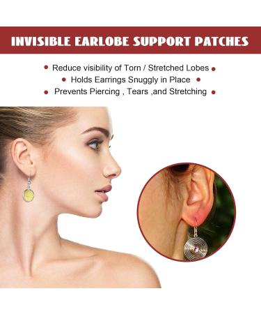 KODASW 100patches Invisible Ear Lift for Ear Lobe Support Tape Perfect for Stretched Ear Lobe Relieve Strain from Heavy Earring Plastic - Buy Online on GoSupps.com