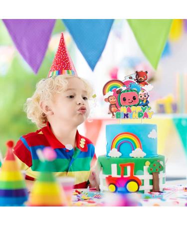 Glitter Paper Cake Topper - Birthday Party Supplies for Kids - Buy Online on GoSupps.com