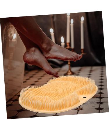 Hemoton Foot Massage Brush - Absorbent Bath Mat and Foot Massager Combo - Buy Online on GoSupps.com