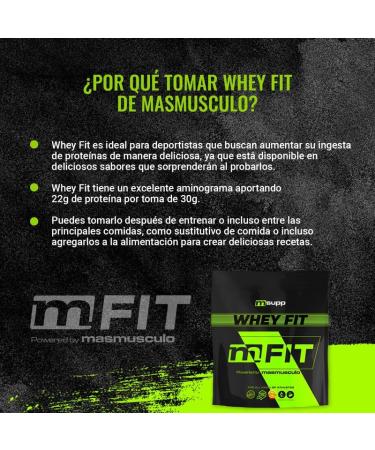 MASmusculo - MM Fit Line - Whey FIT - Whey Protein - Whey Protein - 2 kg - Sachet pour 2 mois - R g n ration musculaire - Am liore les performances - Chocolat intense Chocolat Intense 2 Kg - Buy Online on GoSupps.com