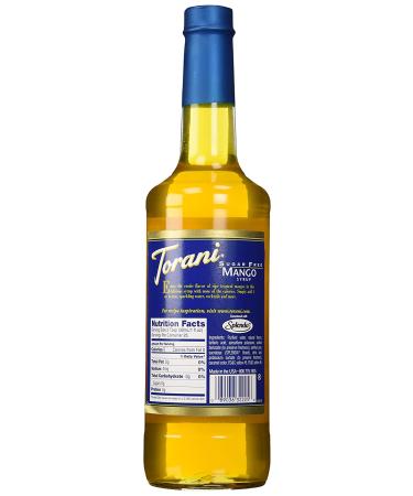 Torani Sugar Free Mango Syrup 750mL - Delicious Flavor without the Guilt! - Buy Online on GoSupps.com