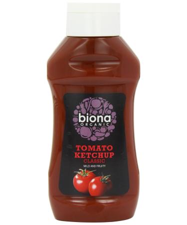 Biona Organic Tomato Ketchup Classic Squeezy Bottle 560g