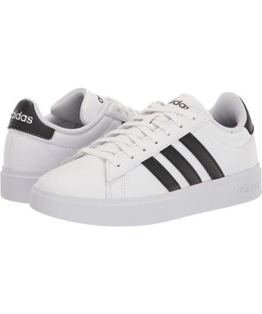 adidas Men's Grand Court 2.0 Tennis Shoe 9 - Ftwr White/Core Black - Buy Online on GoSupps.com