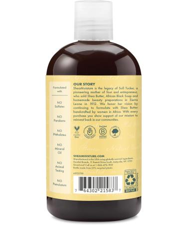 Shea Moisture Jamaican Black Castor Oil Stengthen & Restore shampoo & Manuka Honey and Mafura Oil Intensive Hydration Conditioner for Dry Damaged Hair - Buy Online on GoSupps.com