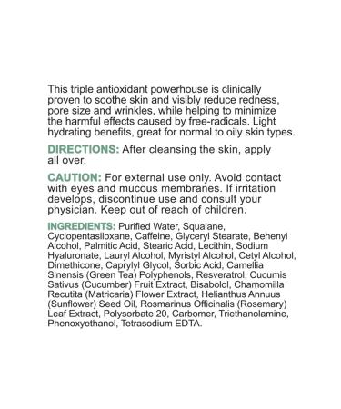 Replenix Redness Reducing Triple AOX Cream | Hydrating Antioxidant Treatment for Sensitive Skin | 1 fl. oz - Buy Online on GoSupps.com