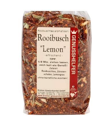 Bremen Spice Trade Rooibos Tea with Lemon | 10 x 100g | Refreshing Loose Leaf Tea for Connoisseurs | International Shipping Available - Buy Online on GoSupps.com