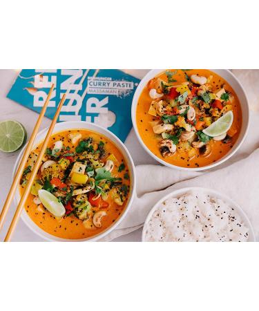 Reishunger Thai Curry Paste - Massaman 500g | Vegan Gluten-Free No Additives | Authentic Thai Recipe | Available in 50g - Buy Online on GoSupps.com