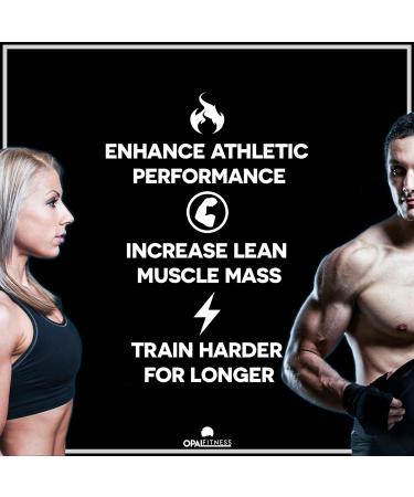 Opal Fitness Creatine Monohydrate Tablets - Increase Muscle Strength and Energy - Vegan & Easy to Swallow - Build Lean Muscle - Scientifically Proven - Buy Online on GoSupps.com