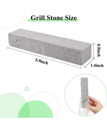 Hatoku 25-Piece Pumice Stone Cleaning Set for Toilet, Bath, Kitchen - Grey Pumice Scouring Pad for Household Cleaning - 5.9 x 1.4 x 0.9 Inches - Buy Online on GoSupps.com