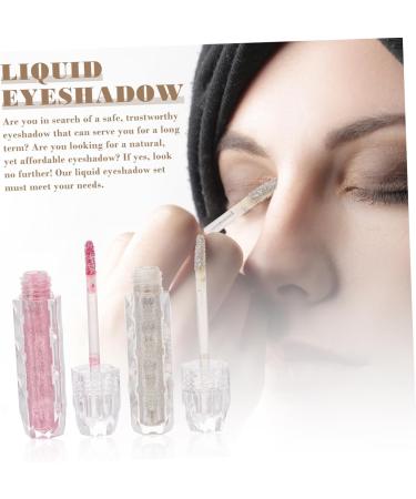 KALLORY 6 pcs Eye Effect Eyeshadow Cosmetics Lasting Liquid Long Highly Natural Highlight Pigmented Cream 1 count (Pack of 1) Pink Silverx3pcs - Buy Online on GoSupps.com