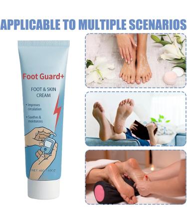 Women Foot Cream 48g Natural Moisturizing Lotion | Callus Remover Gel for Dry Cracked Heels Plant Nails Hands Knees Tired Women Athletes Beauty - Buy Online on GoSupps.com