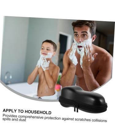 Beavorty Portable Razor Box | Travel Shaver Organizer & Fashion Case for Men - Eva Travel Bag for Rotary Electric Razors - Buy Online on GoSupps.com