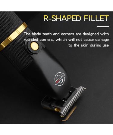 Professional Cordless Beard Trimmer & Hair Clippers for Men | Zero Gapped T-Blade with LCD | Rechargeable Edgers Black (Trimmer M6 - Buy Online on GoSupps.com