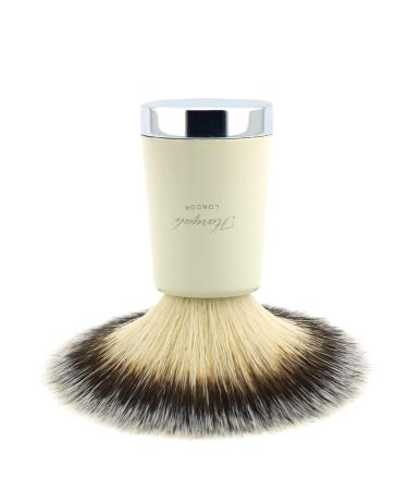 Premium Silver Tip Synthetic Hair Shaving Brush for Men | Luxurious Grooming Tool - Buy Online on GoSupps.com