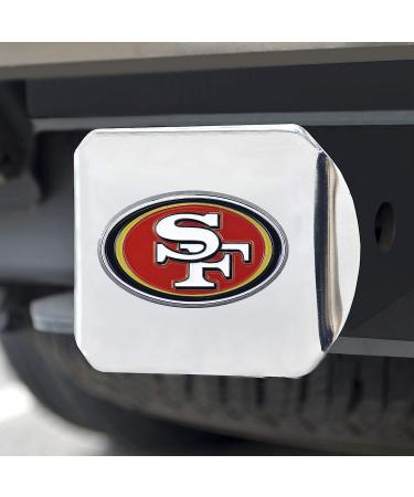 NFL San Francisco 49ers Hitch Cover - 3D Color Emblem by FANMATS - Buy Online on GoSupps.com