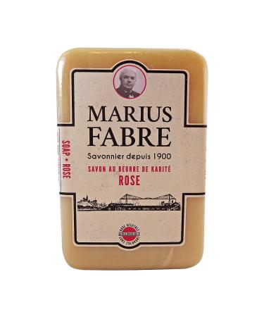 Marius Fabre 1900 Rose Bar Soap 250 G 8.8 Oz