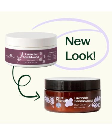 Plant Therapy Lavender Sandalwood Body Cream 8oz | Restore Softness & Hydration | Vitamins & Antioxidants for Smooth Firm Skin - International Shipping Available - Buy Online on GoSupps.com