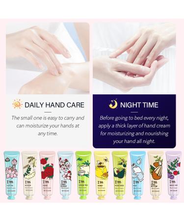 10 Pack Hand Cream Bulk | Perfect Gifts for Women & Teens | Natural Fragrance Moisturizing Lotion for Bridesmaids & Party Favors - Buy Online on GoSupps.com