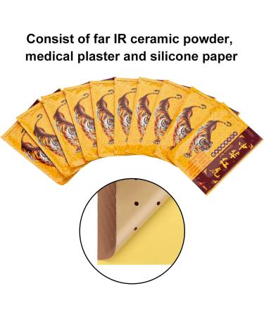 Pain Relief Patch - 80pcs/10pack | Infrared Plaster for Back Muscle & Joint Pain - Ideal for Parents Workers & Seniors - Buy Online on GoSupps.com