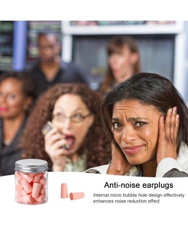 Soft Ear Plugs - Ear Plugs for Sleeping Noise Cancelling - Noise Blocker Slow Rebound Microbubble Pore for Concert Sleeping Tosier Cherry Blossom Powder 24 Pieces - Buy Online on GoSupps.com