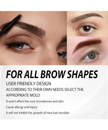 2PCS Eyebrow Pomade Waterproof Eyebrow Cream Brow Pomade Waterproof Smudge Proof Sweat Proof Long Lasting Natural Eyebrow Makeup for All Brow Shapes Light Brown & Taupe - Buy Online on GoSupps.com