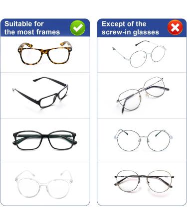 Buy Wllhyf 10 Pairs Silicone Nose Pads - Self-Adhesive Butterfly D Form Anti-Slip Glasses Accessories for Men & Women - Comfortable & Soft for Sunglasses - Buy Online on GoSupps.com